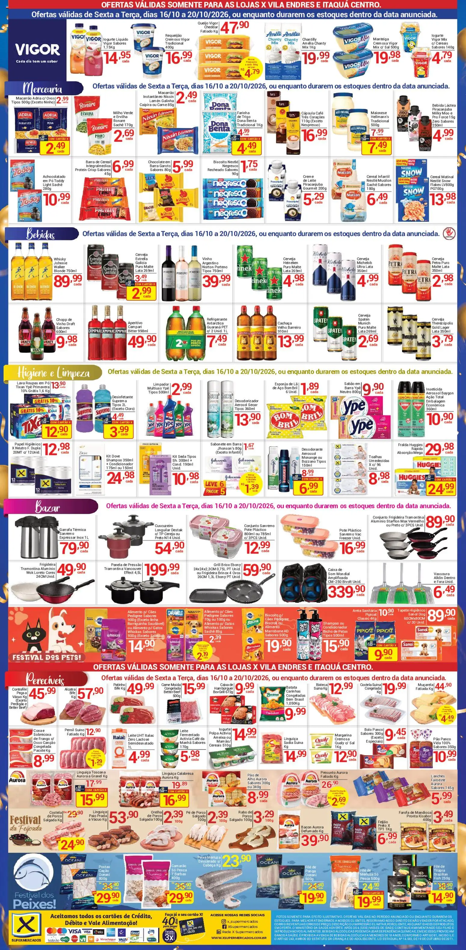 X Supermercados Folheto - válido de 16/10/2026 | Página: 2