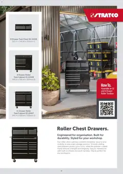 Preview of Stratco catalogue Storage - valid from 10/08/2026 | Page: 15 | Products: Cabinet, Drawer