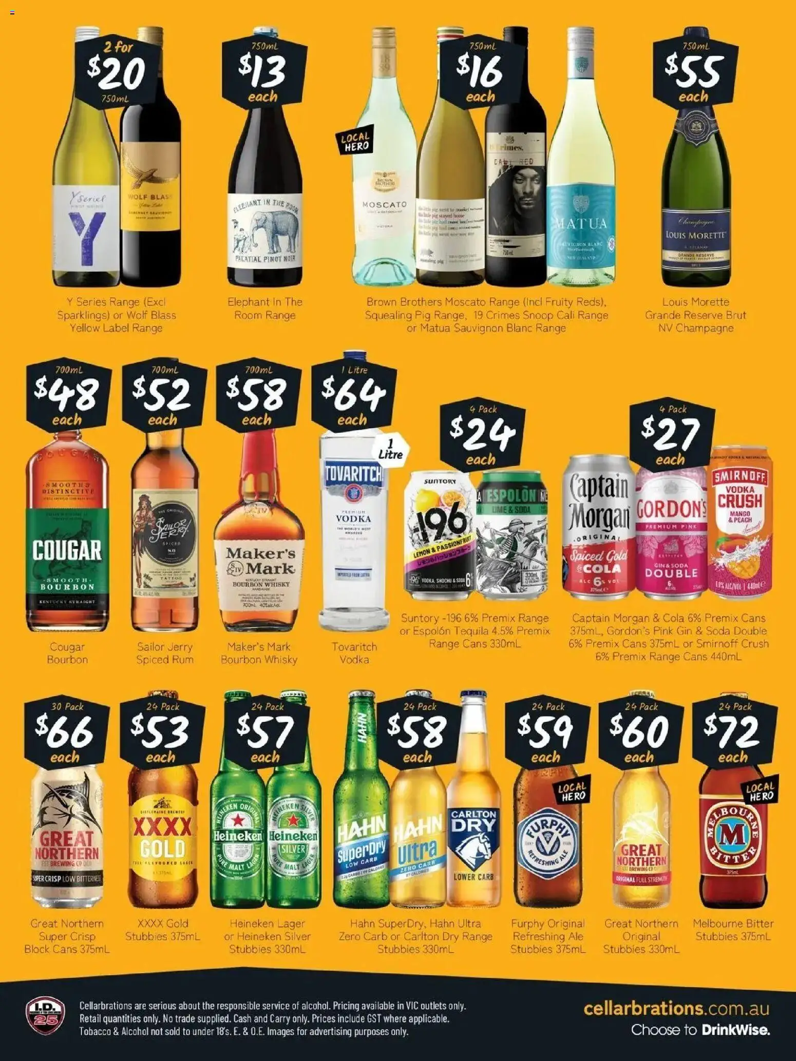 Cellarbrations catalogue - valid from 10/08/2026 | Page: 2 | Products: Champagne, Alcohol, Tequila, Pink gin