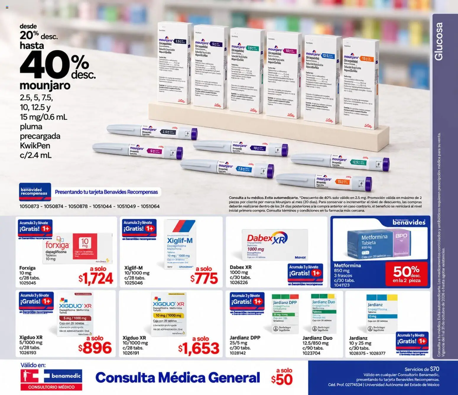 Catálogo Farmacia Benavides - Página 3 - Ofertas válidas hasta el 30 de octubre de 2026
