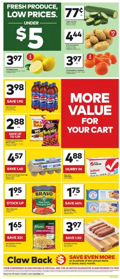 Preview of Bravo pasta sauce, Bravo pasta sauce from shop Giant Tiger valid from 17.06.2026 | Page: 2