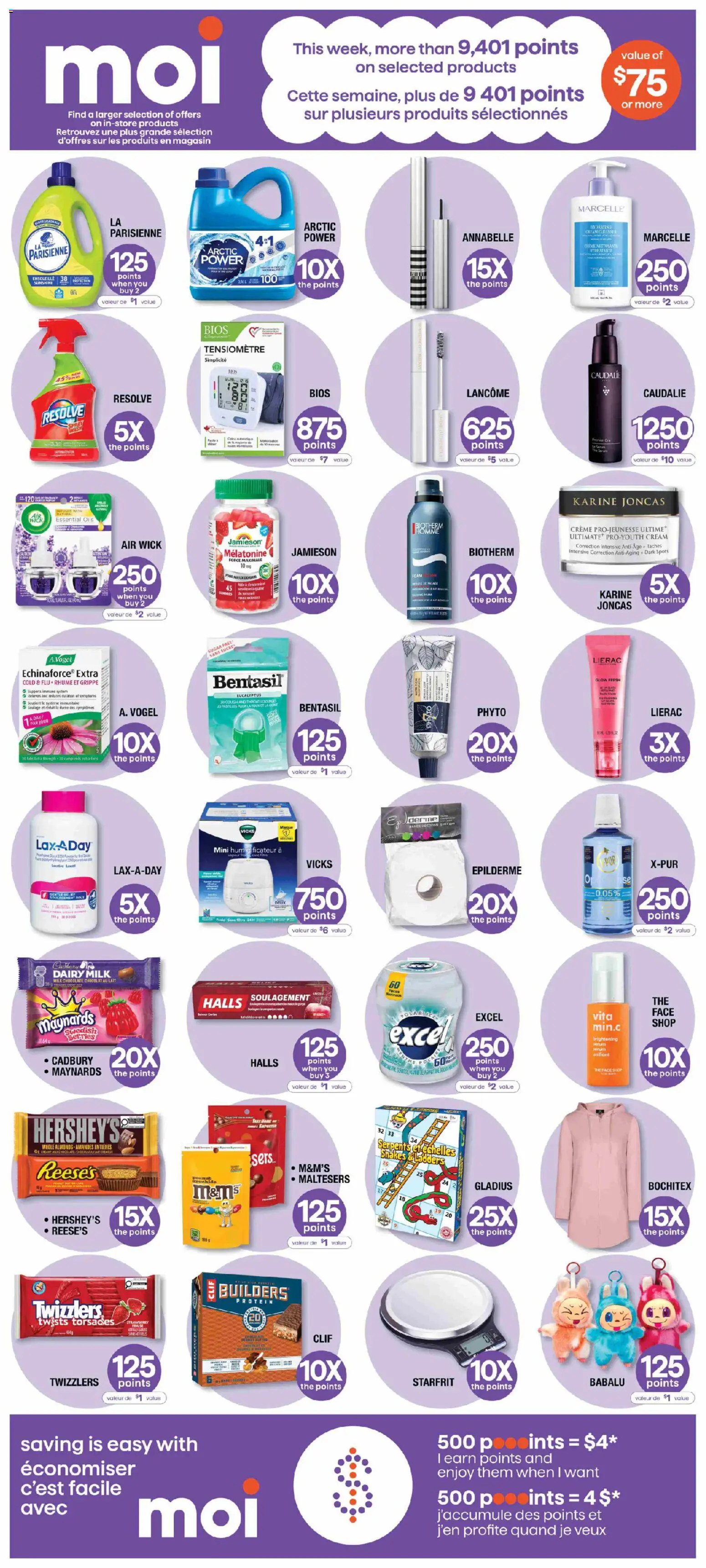 Jean Coutu flyer valid from Sep 17, 2026 | Page: 11 | Products: Cream, Sugar, Milk, Chocolate