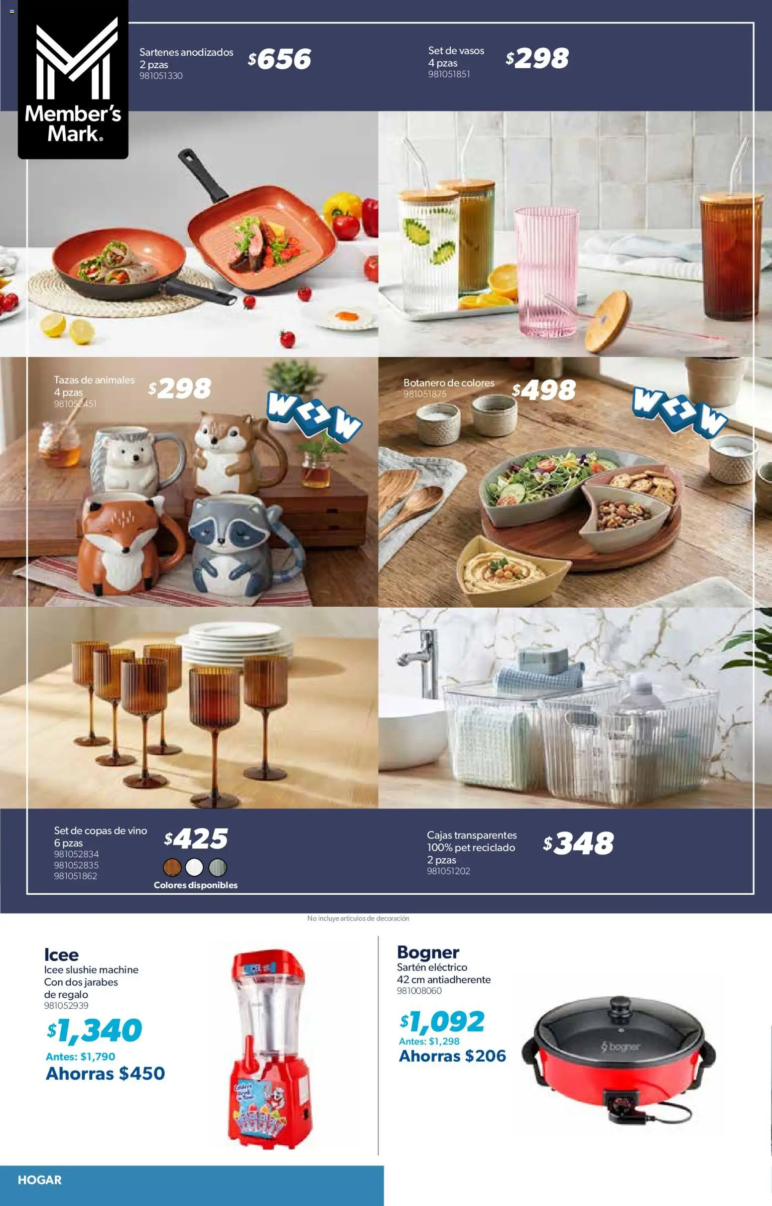 Nuevas ofertas de Sam's Club válidas en toda la República Mexicana desde el 04/09/2026. ¡Encuentra las mejores ofertas en Sam's Club catálogo! | Página: 18 | Productos: Pan, Vino, Vasos, Sartén