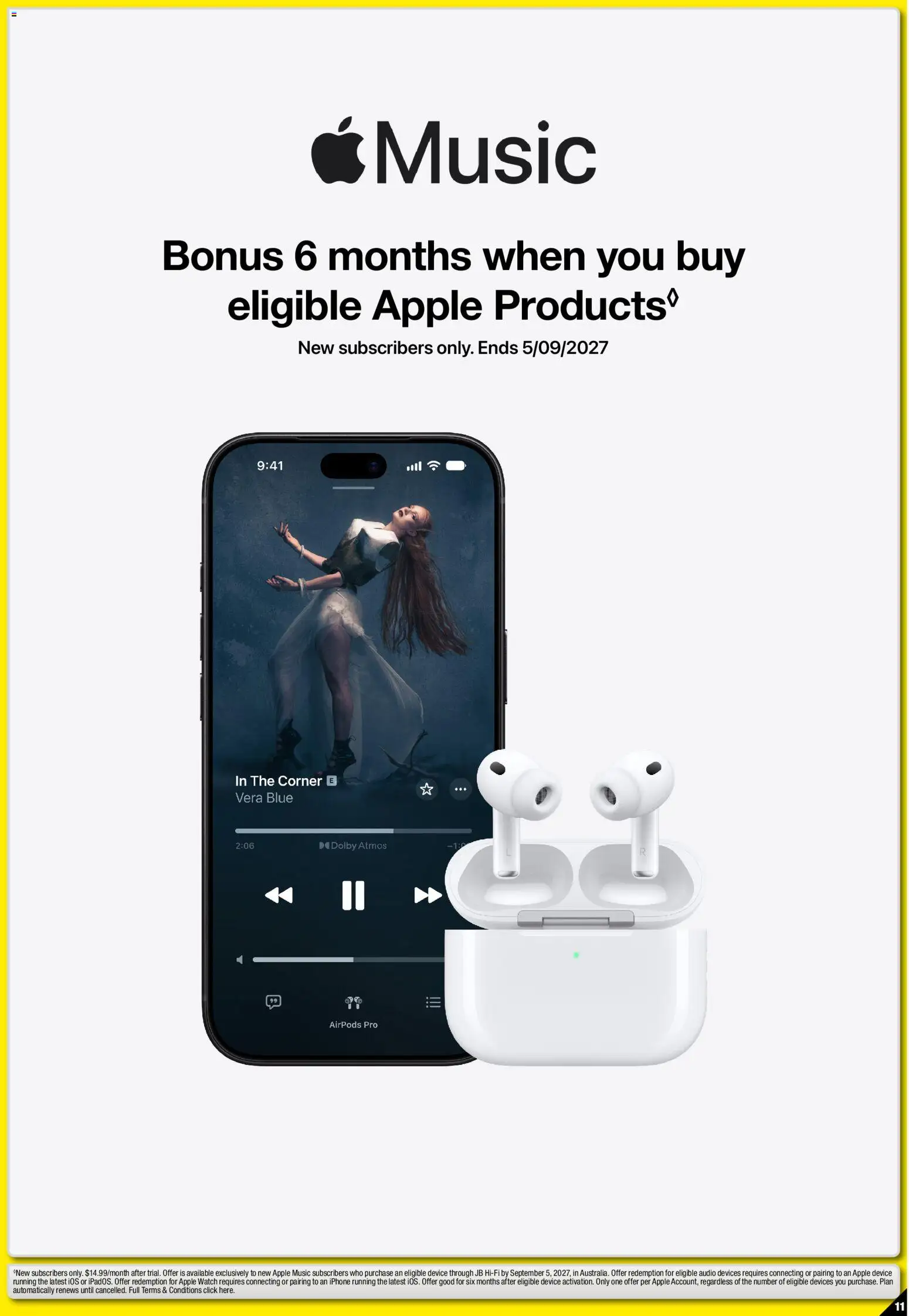 JB Hi-Fi catalogue - valid from 12/09/2026 | Page: 11 | Products: Device, Watch, Audio, Iphone