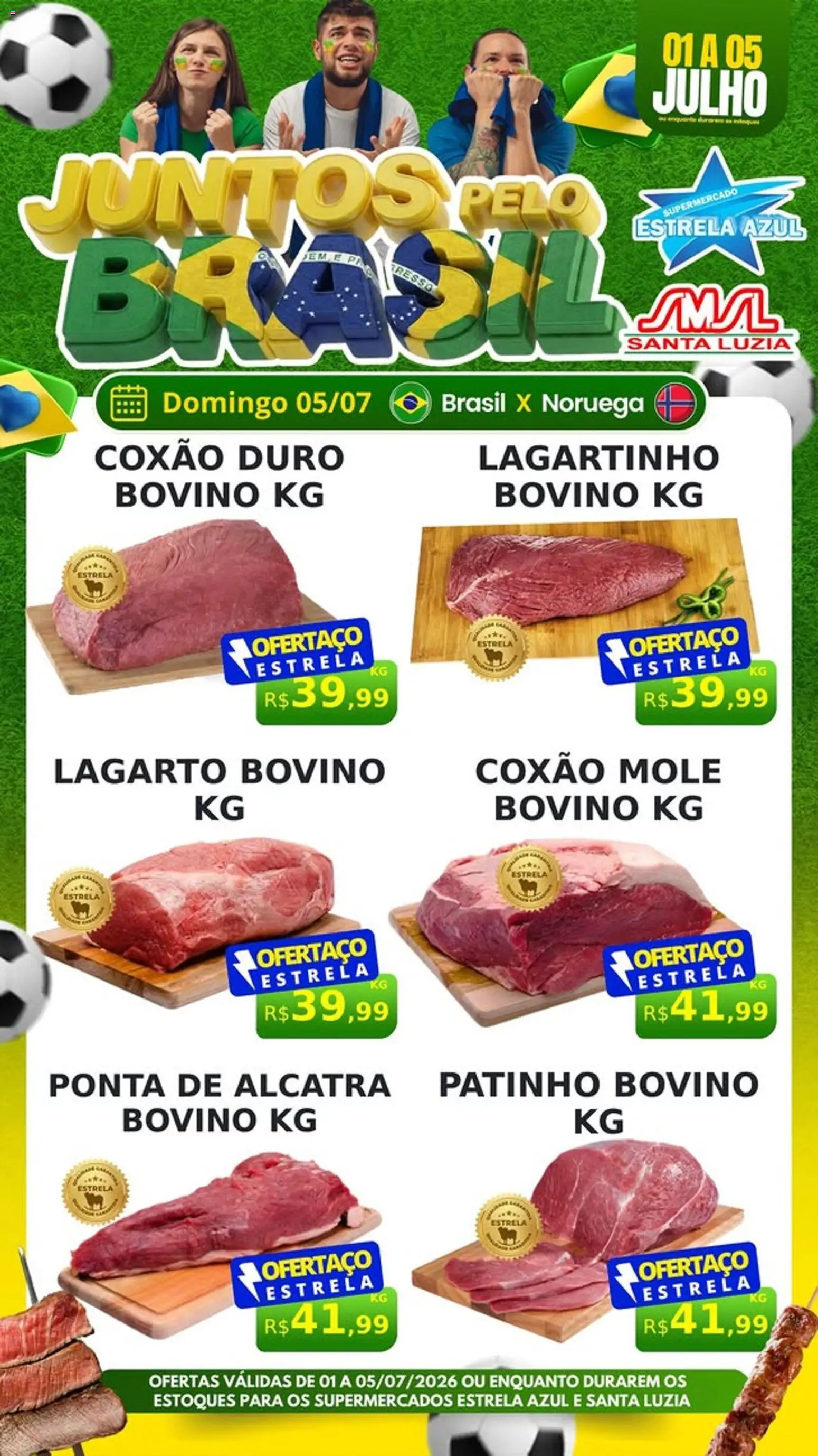 Estrela Azul Folheto - válido de 01/07/2026 | Página: 2 | Produtos: Alcatra