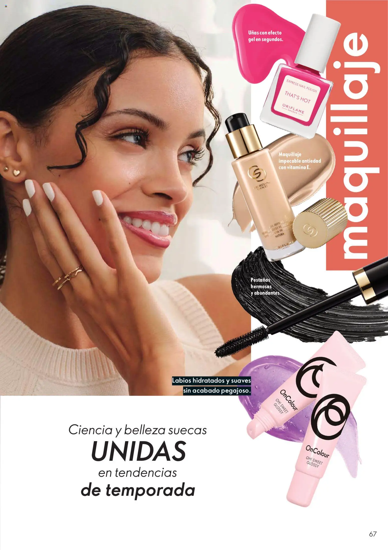 Nuevas ofertas de Oriflame válidas en toda la República Mexicana desde el 03/10/2026. ¡Encuentra las mejores ofertas en Oriflame campaña 14 2026! | Página: 67