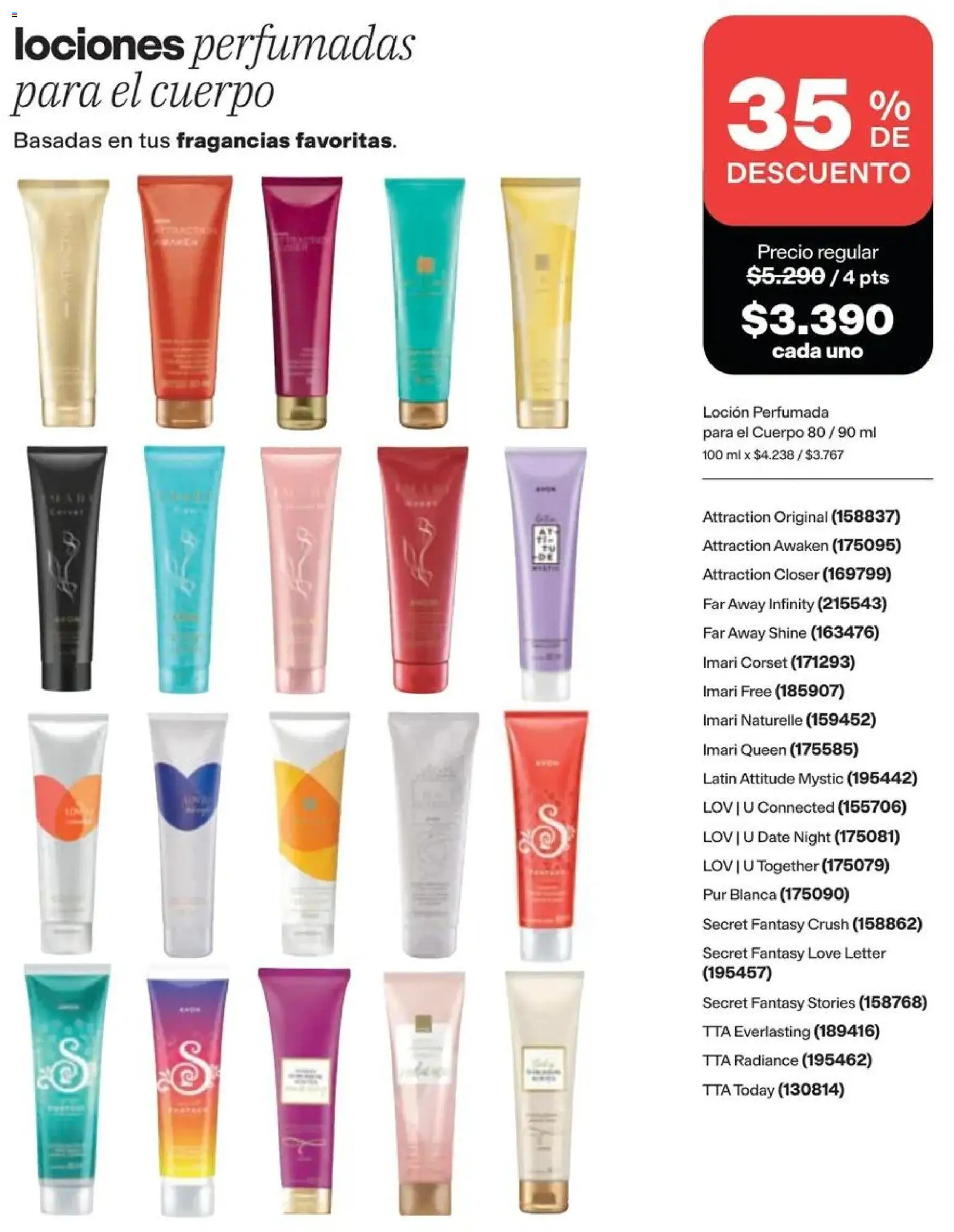 Catálogo Avon Campaña 14 │ válido desde el 15.09.2026 | Página: 116 | Productos: Loción