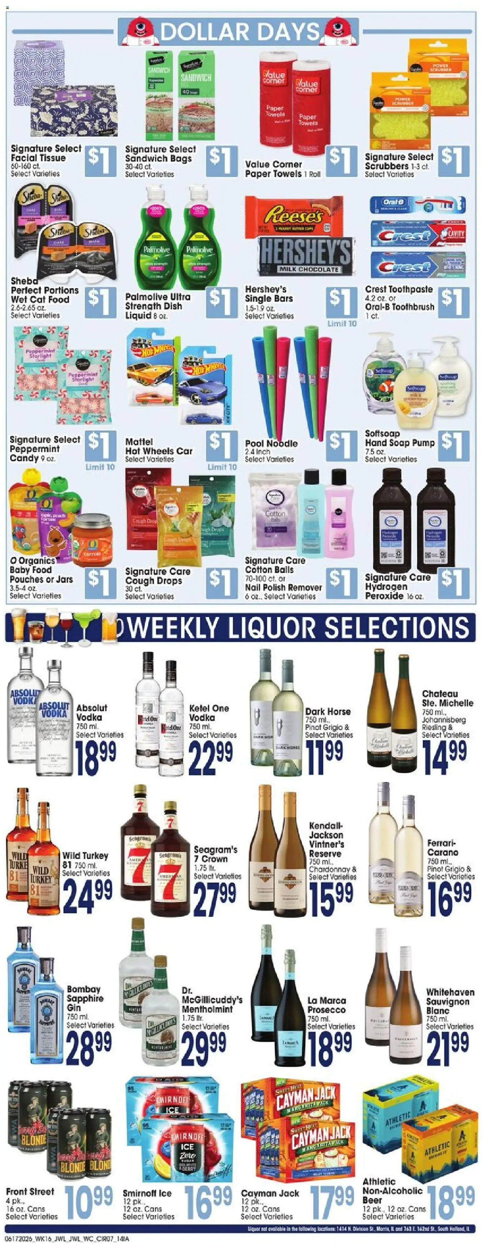 Jewel Osco Weekly Ad - IA - valid from 17.06.2026 | Page: 7 | Products: Pump, Nail, Toothpaste, Baby food