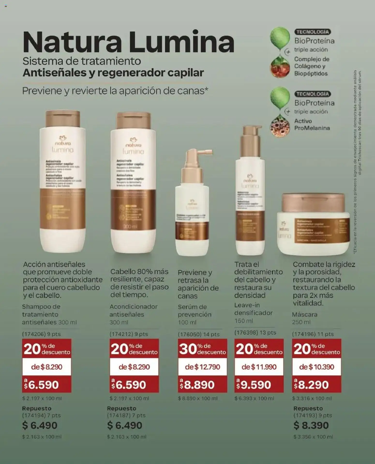Natura catálogo │ válido desde el 31.08.2026 | Página: 117 | Productos: Máscara, Acondicionador, Shampoo, Serum