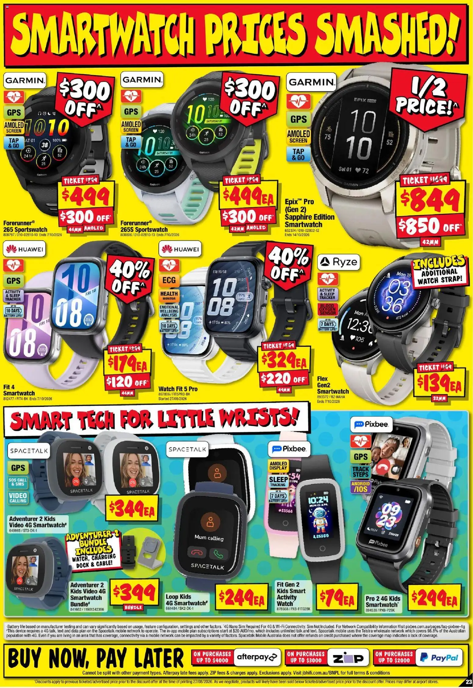 JB Hi-Fi catalogue - valid from 10/09/2026 | Page: 23 | Products: Watch, Monitor, Screen, Smartwatch