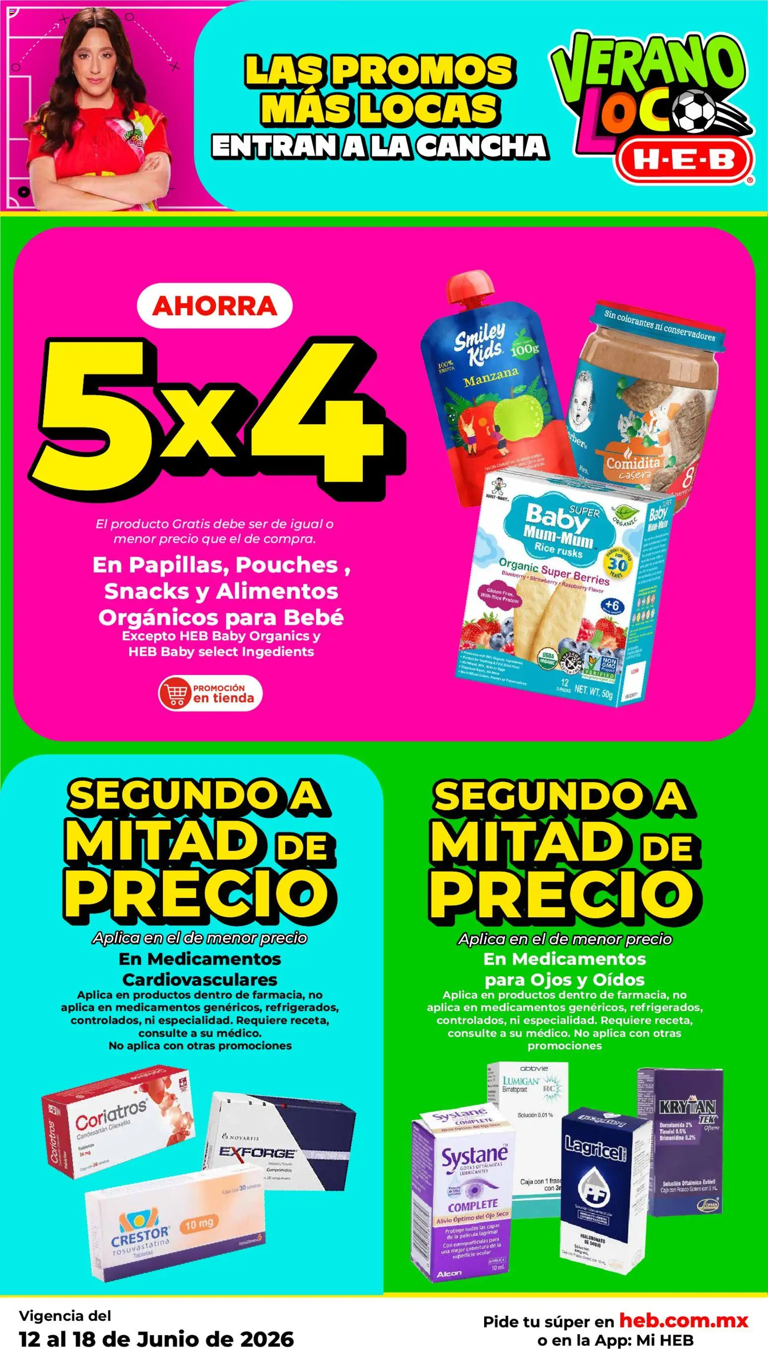 Nuevas ofertas de H-E-B válidas en toda la República Mexicana desde el 12.06.2026. ¡Encuentra las mejores ofertas en H-E-B folleto! | Página: 8 | Productos: Frasco, Manzana, Caja