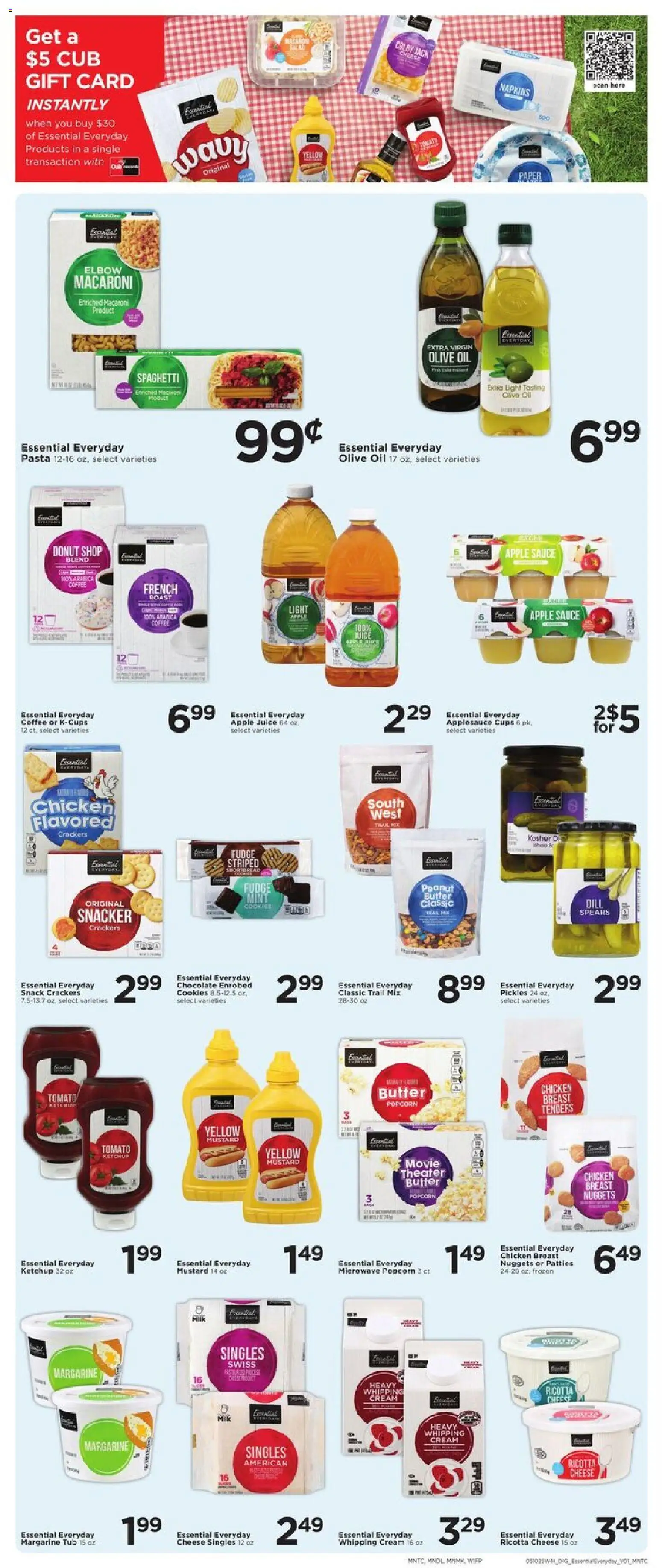 Cub Foods Weekly Ad - valid from 10.05.2026 | Page: 8 | Products: Cheese, Microwave, Juice, Ketchup