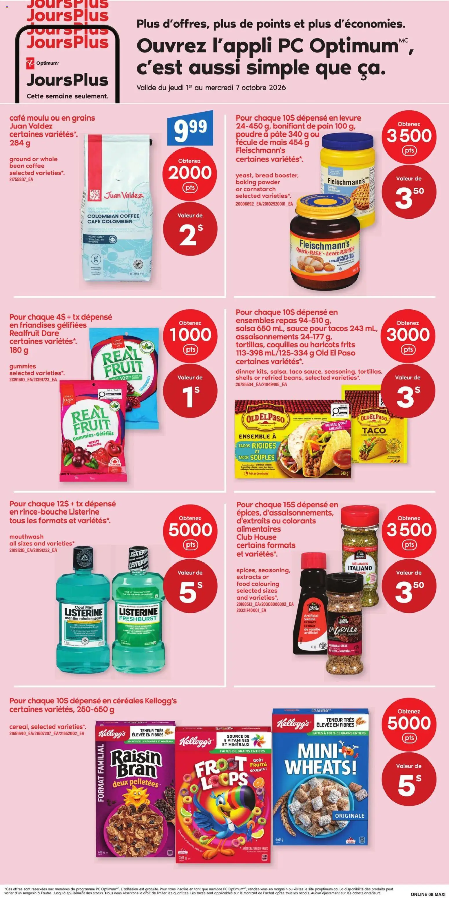 Maxi flyer valid from Oct 1, 2026 | Page: 12