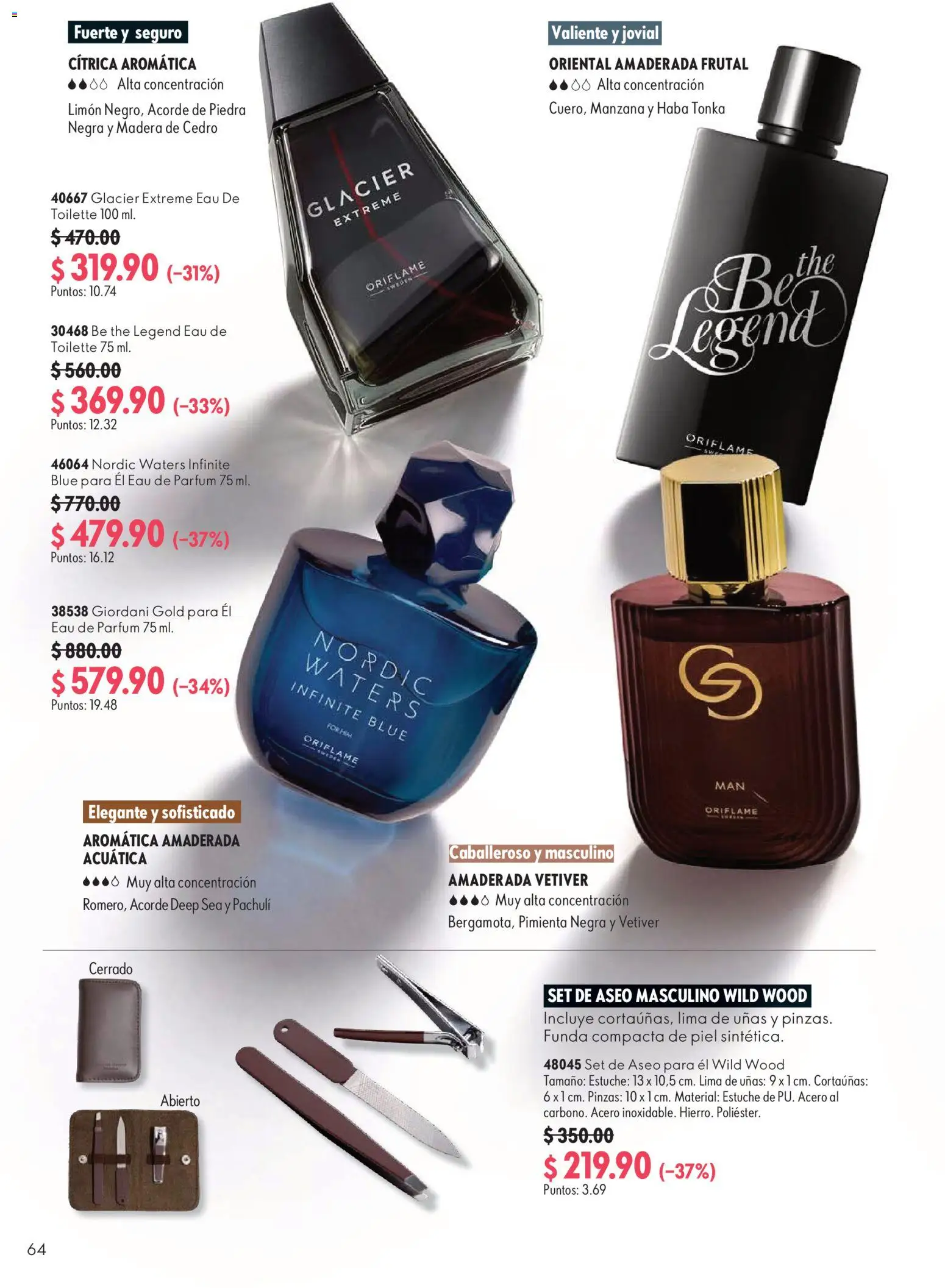 Nuevas ofertas de Oriflame válidas en toda la República Mexicana desde el 24/10/2026. ¡Encuentra las mejores ofertas en Oriflame Buen Mes! | Página: 64