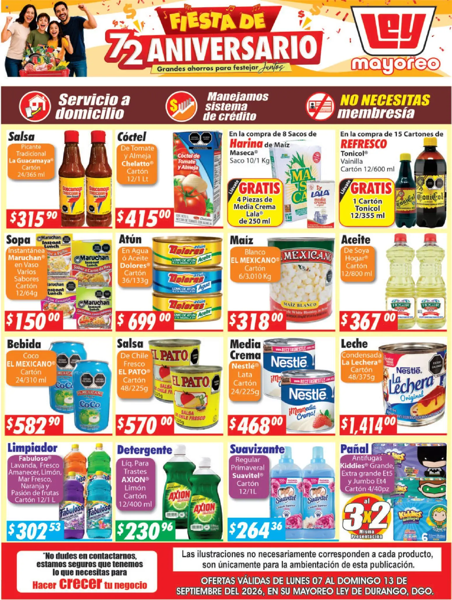 Nuevas ofertas de Casa Ley válidas en toda la República Mexicana desde el 07/09/2026. ¡Encuentra las mejores ofertas en Casa Ley folleto Durango! | Página: 2