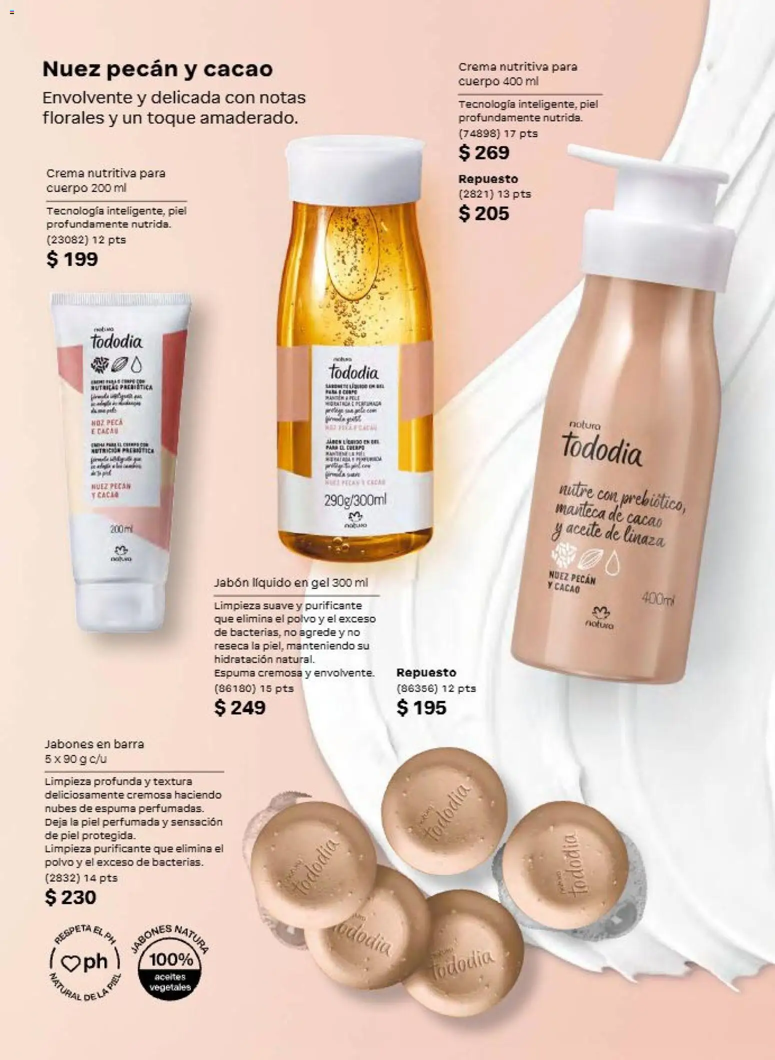 Nuevas ofertas de Natura válidas en toda la República Mexicana desde el 11/09/2026. ¡Encuentra las mejores ofertas en Natura campaña 14 2026! | Página: 117 | Productos: Crema, Aceite, Cacao, Manteca de cacao