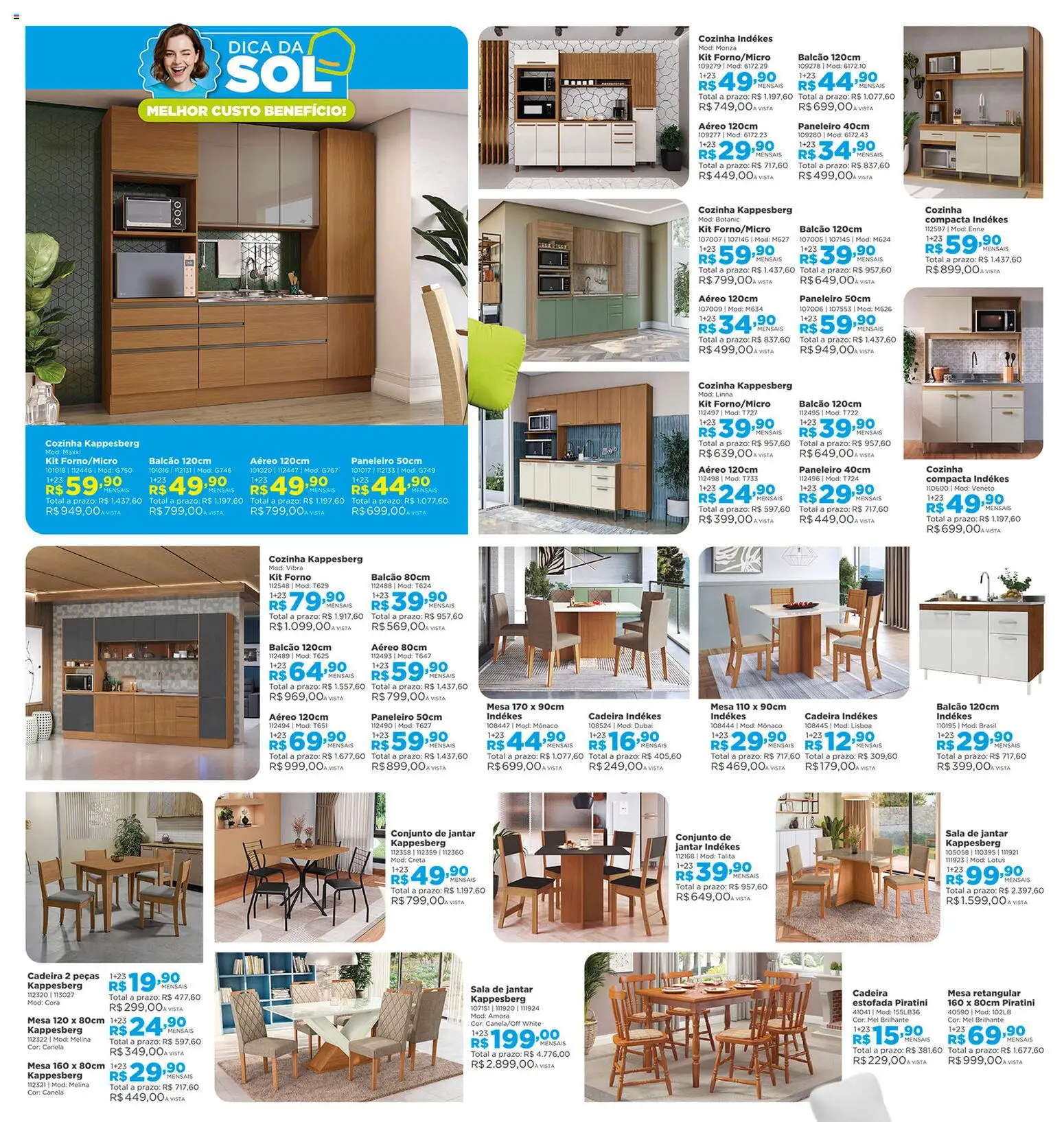 Lojas Solar Folheto - válido de 01.04.2026 | Página: 6 | Produtos: Forno, Mesa, Cadeira, Canela