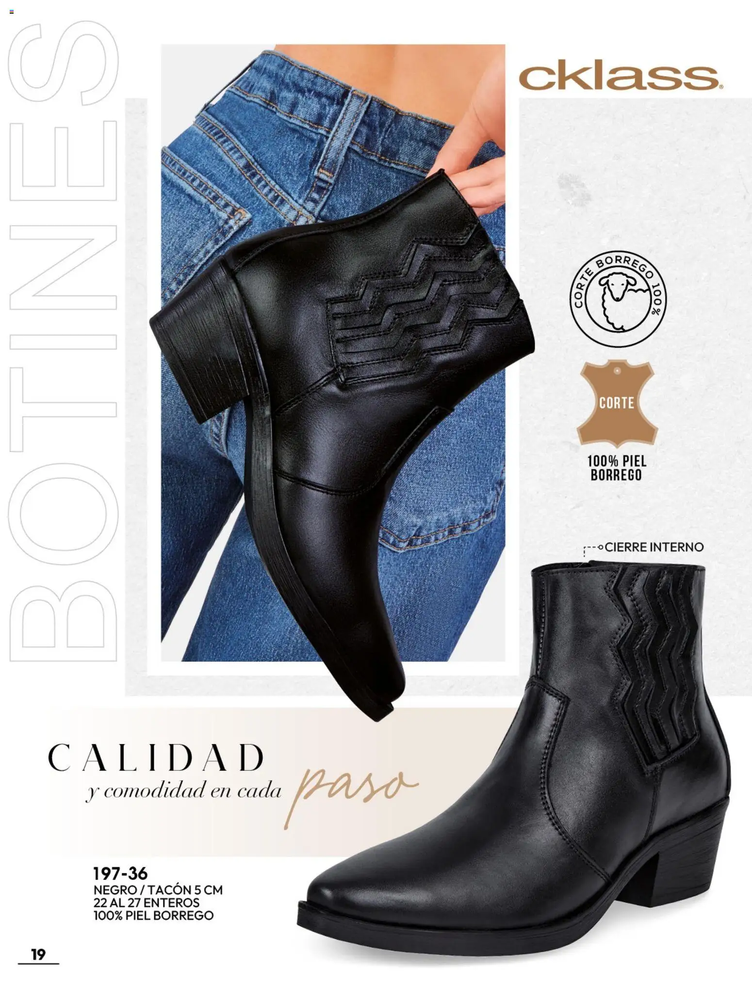 Nuevas ofertas de Cklass válidas en toda la República Mexicana desde el 08/07/2026. ¡Encuentra las mejores ofertas en Cklass catálogo Botas y botines! | Página: 20 | Productos: Botines