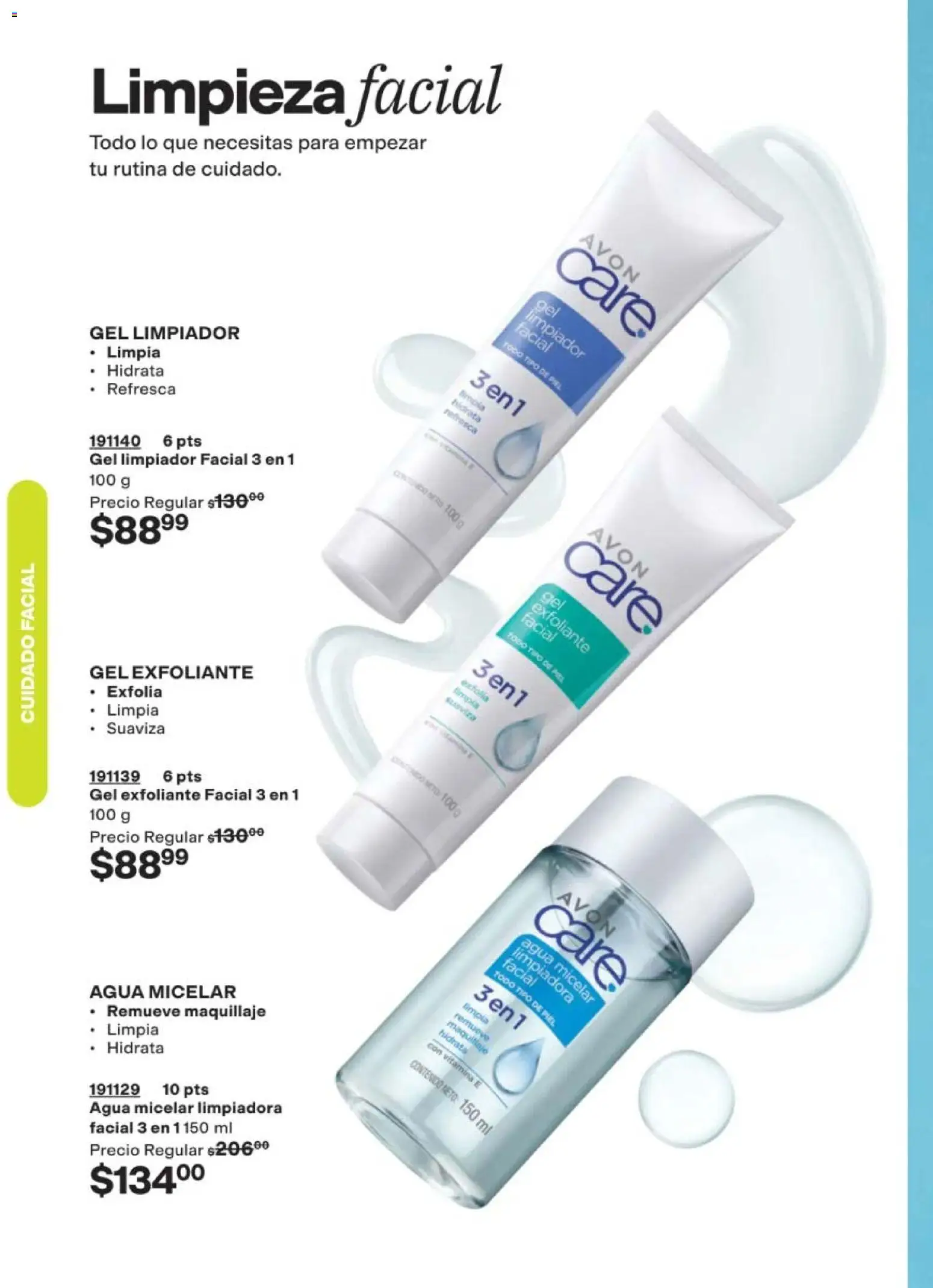 Nuevas ofertas de AVON válidas en toda la República Mexicana desde el 02.04.2026. ¡Encuentra las mejores ofertas en AVON campaña 6 2026! | Página: 162 | Productos: Agua, Limpiador facial, Maquillaje, Agua micelar