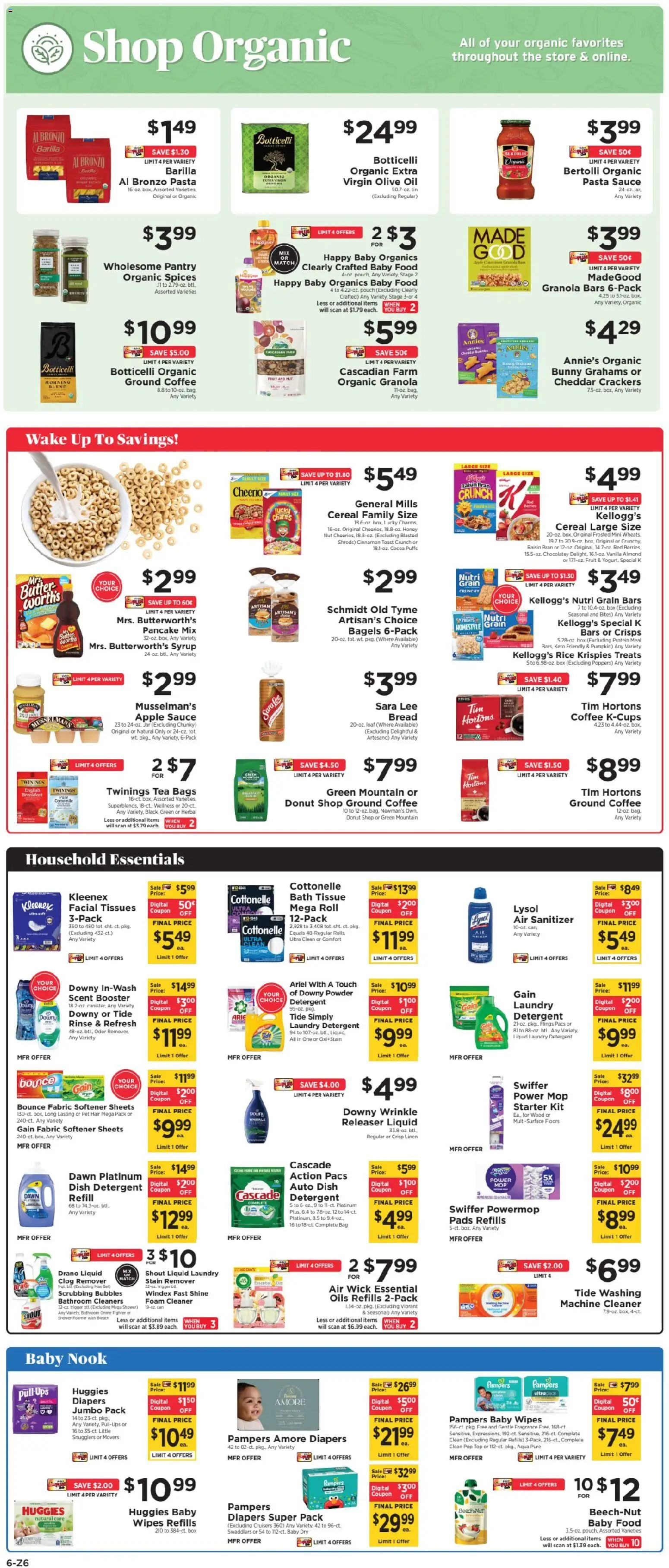 ShopRite Weekly Ad - valid from 07/12/2026 | Page: 9 | Products: Rake, Bath, Tea, Baby food