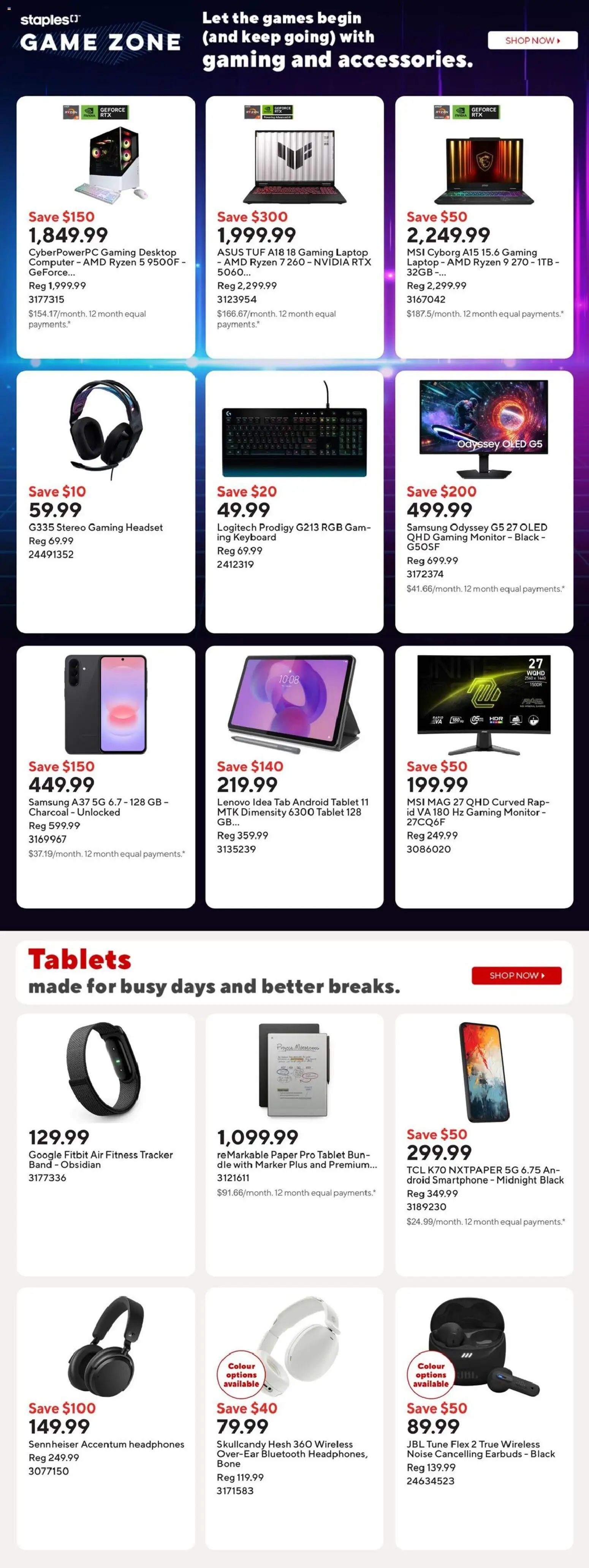Staples flyer valid from Oct 23, 2026 | Page: 5