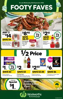 Preview of Woolworths catalogue VIC - valid from 23/09/2026
