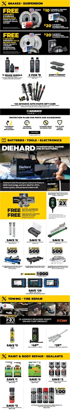 Preview of Advance Auto Parts weekly ads valid from 07/19/2026 | Page: 4