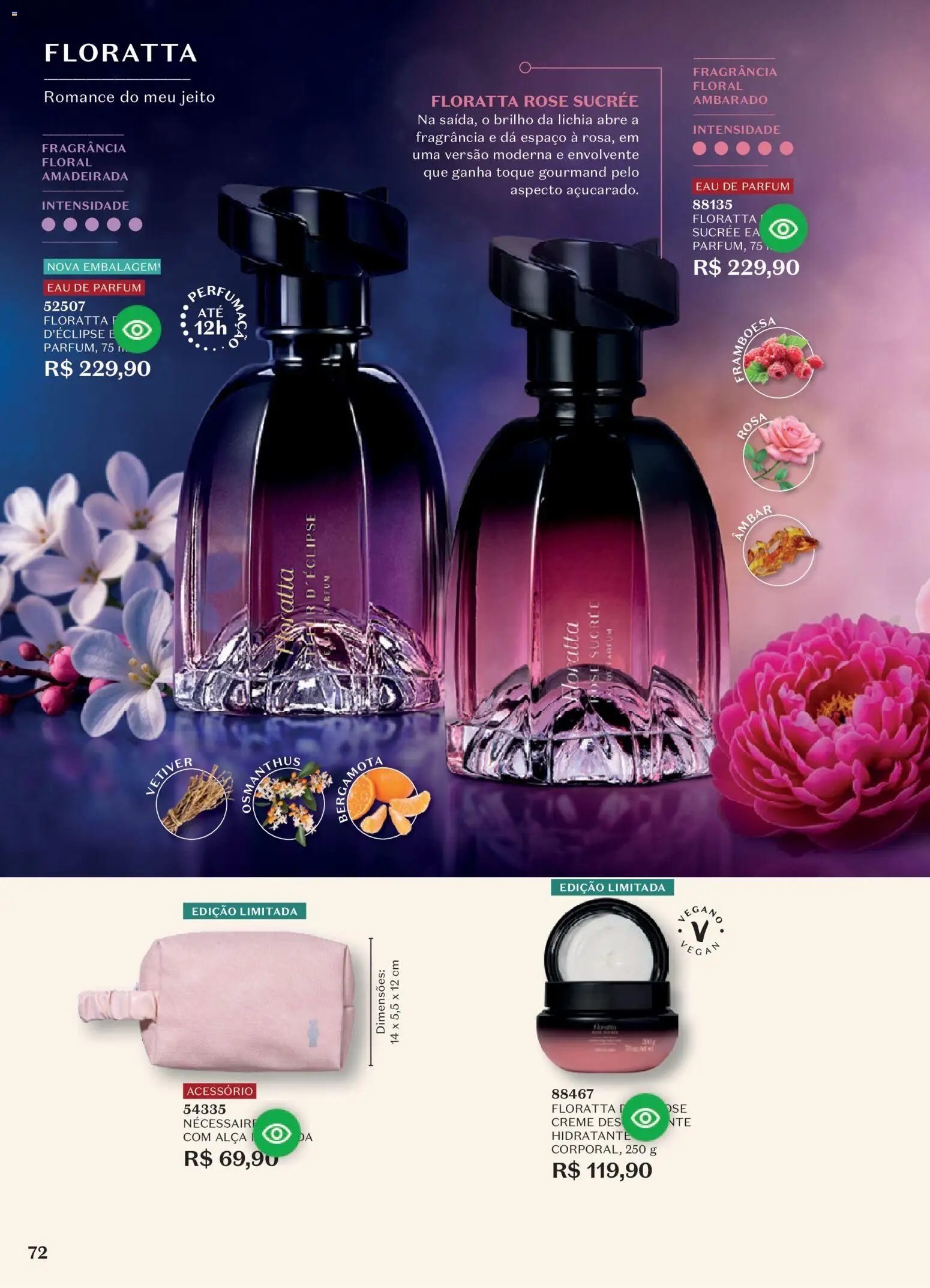 O Boticário Folheto - válido de 10/08/2026 | Página: 76 | Produtos: Lichia, Fragrância, Creme
