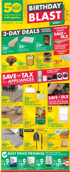 Preview of Kent weekly flyer - NL from shop Kent valid from Sep 10, 2026
