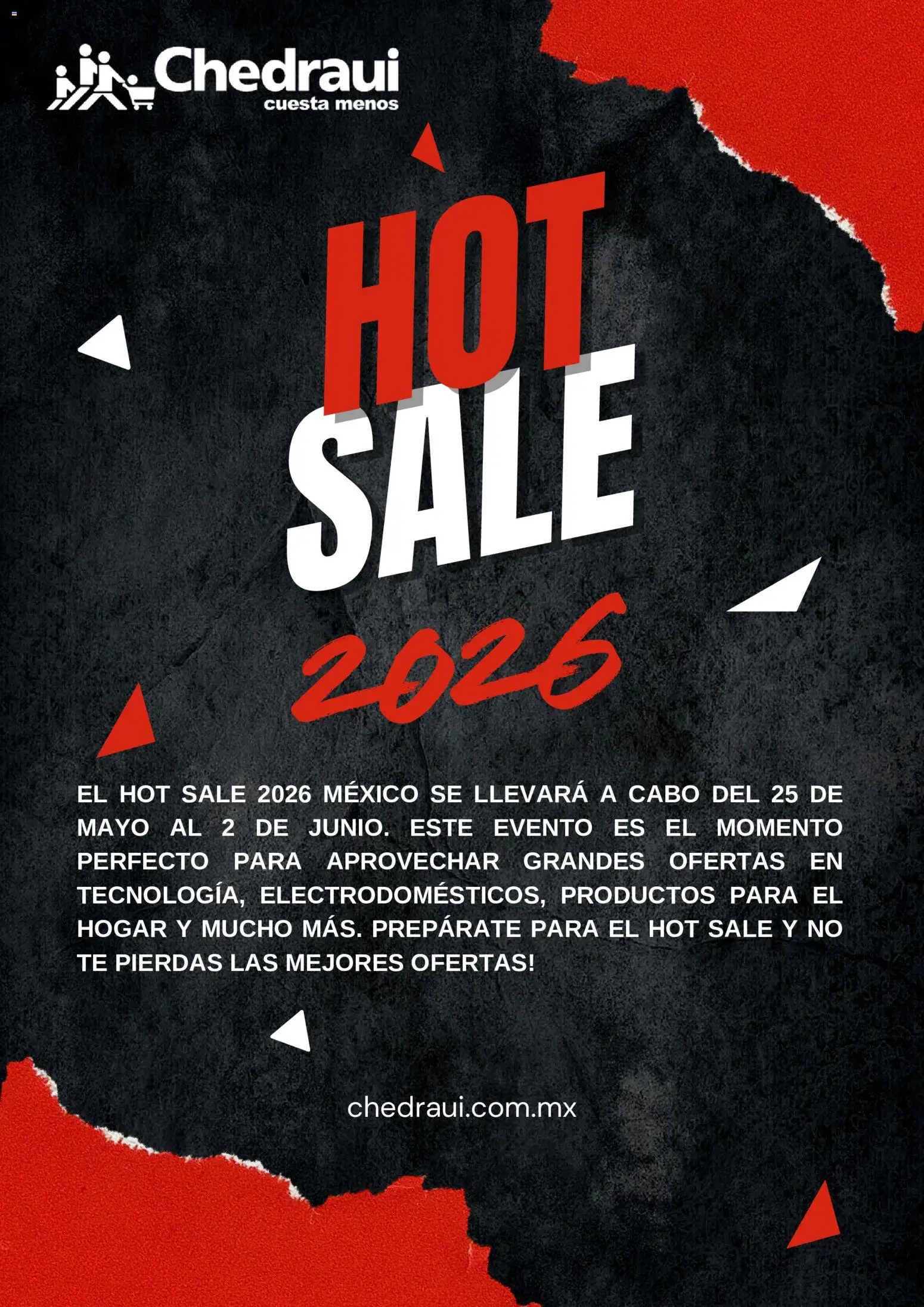Nuevas ofertas de Chedraui válidas en toda la República Mexicana desde el 05.05.2026. ¡Encuentra las mejores ofertas en Chedraui Hot Sale aviso! | Página: 1 | Productos: Té