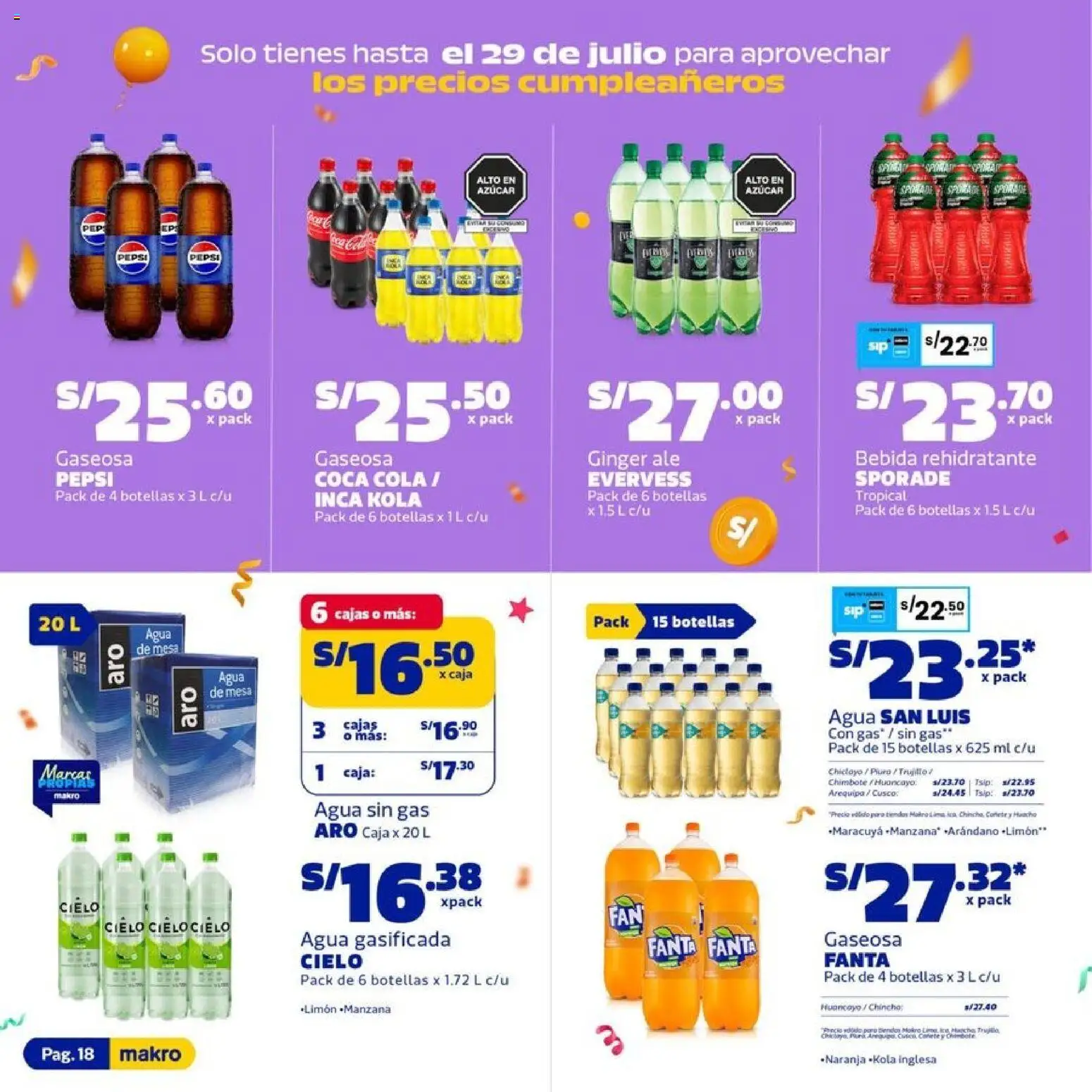 Catálogo Makro válido desde 14/07/2026 | Página: 18