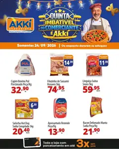 Akki Atacadista ofertas Quinta Imbatível do Comerciante - Pré-Visualização do folheto da loja Akki Atacadista, válido de 24/09/2026