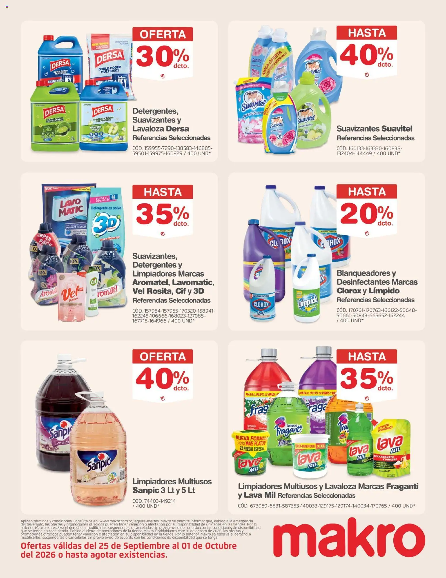 Makro revista - valida desde el 25/09/2026 | Página: 29