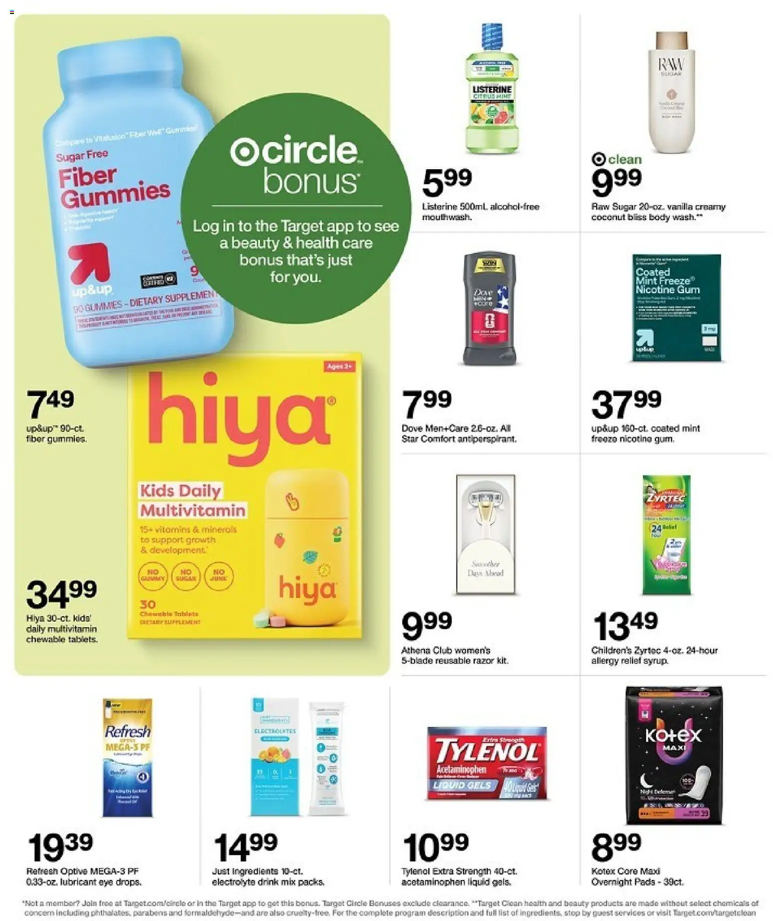 Nuevas ofertas de Target válidas en toda la República Mexicana desde el 19.04.2026. ¡Encuentra las mejores ofertas en Target folleto! | Página: 9 | Productos: Body
