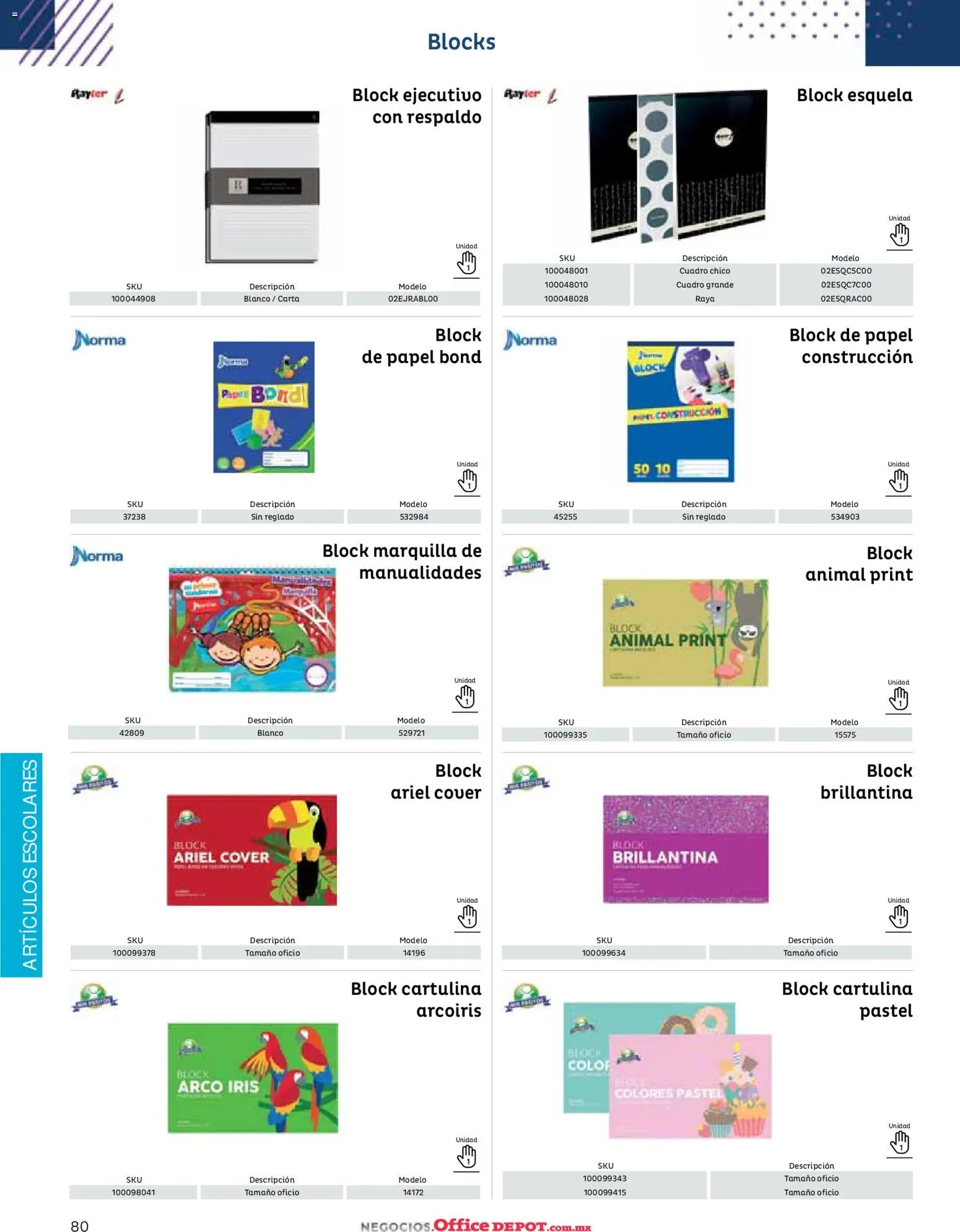 Nuevas ofertas de Office Depot válidas en toda la República Mexicana desde el 12/01/2026. ¡Encuentra las mejores ofertas en Office Depot catálogo 2026! | Página: 82 | Productos: Cuadro, Pastel