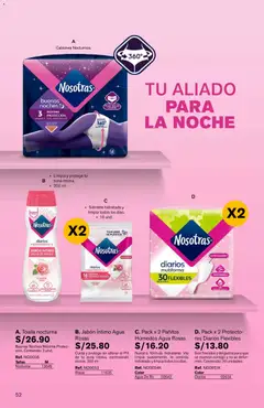 Vista previa de folleto Leonisa catálogo - Aliados Leonisa de la Leonisa válido desde 25/06/2026 | Página: 52 | Productos: Jabón, Toalla, Té