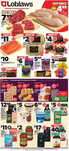 Preview of Loblaws weekly flyer / circulaire from shop Loblaws valid from Oct 22, 2026