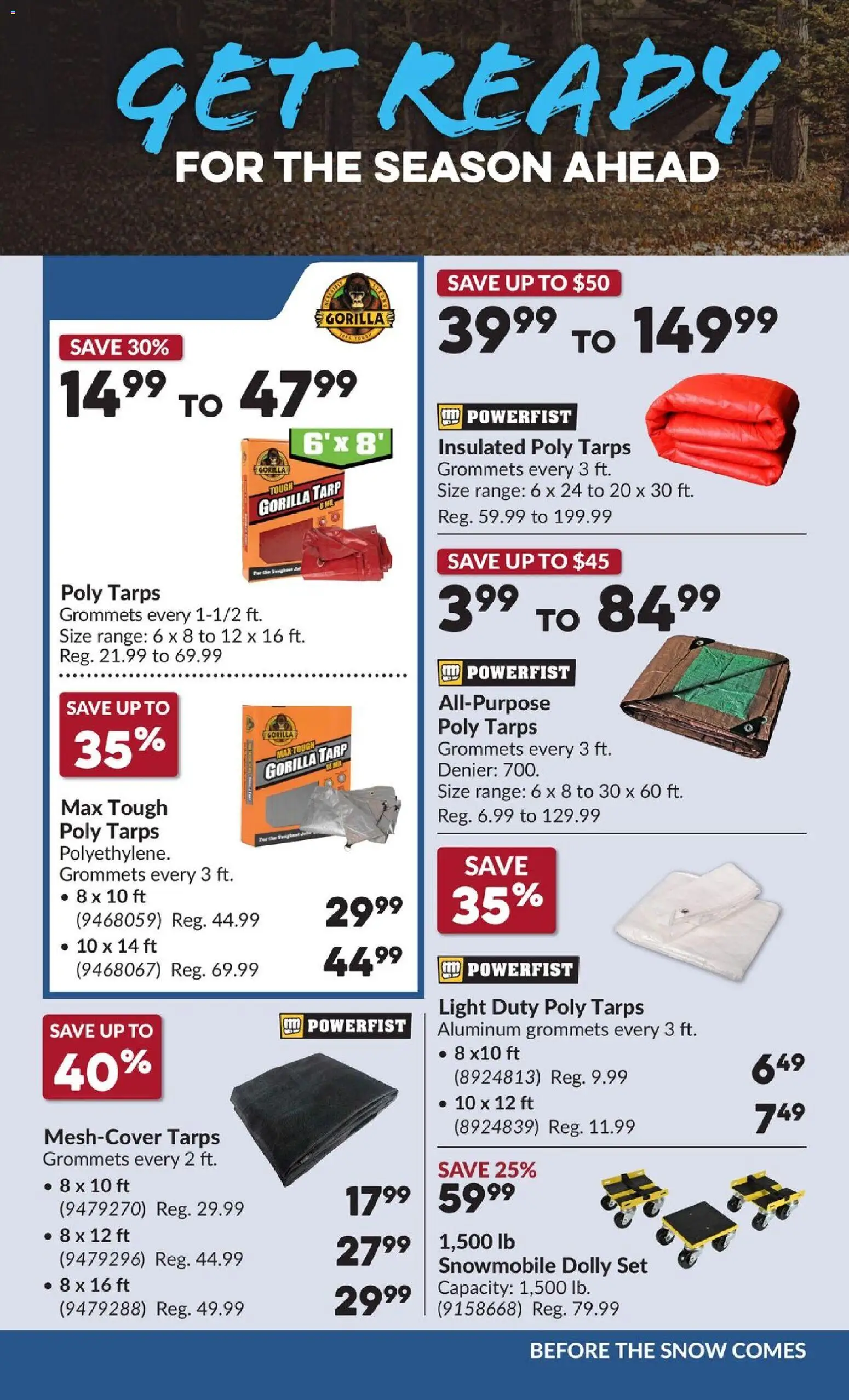 Princess Auto flyer valid from Oct 20, 2026 | Page: 9