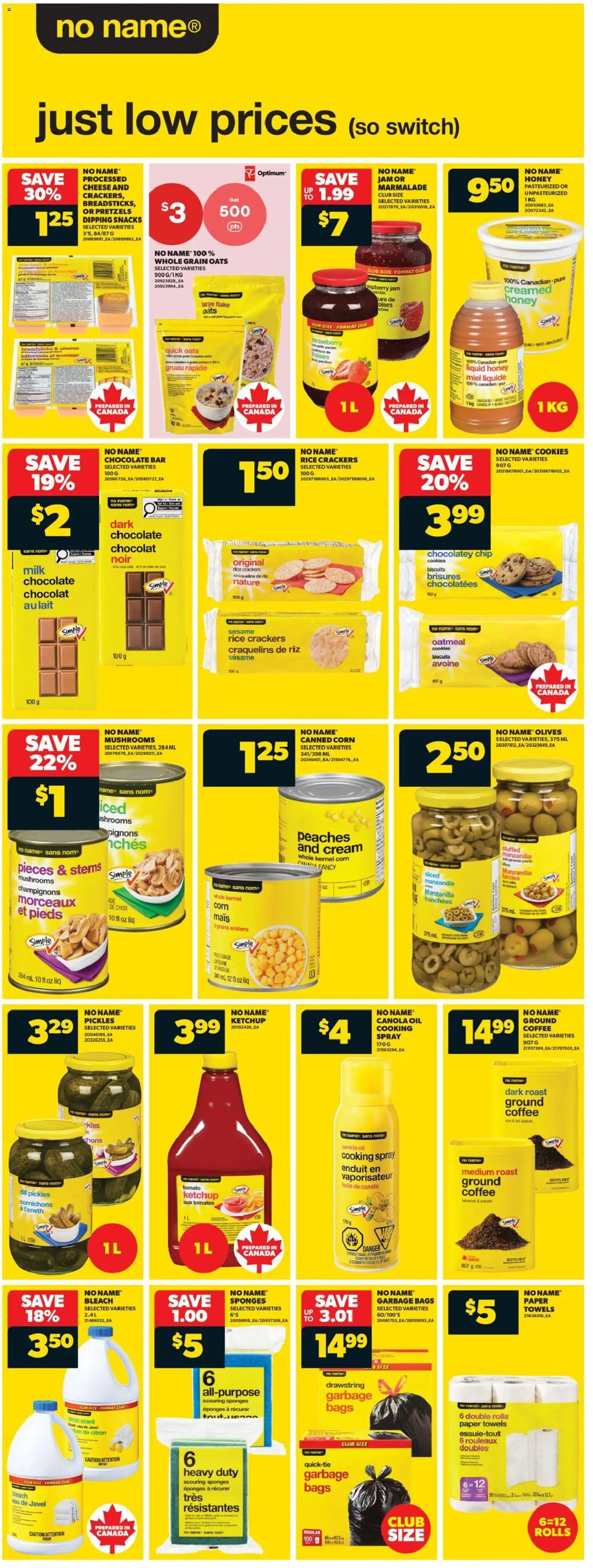 Real Canadian Superstore flyer valid from 07.05.2026 | Page: 19 | Products: Rice, Cream, Coffee, Chocolate