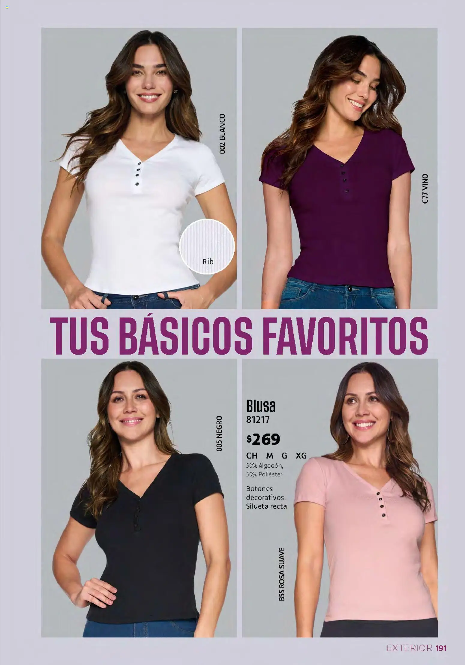 Nuevas ofertas de Ilusión válidas en toda la República Mexicana desde el 01/09/2026. ¡Encuentra las mejores ofertas en Ilusión catálogo Otoño! | Página: 193 | Productos: Blusa, Vino