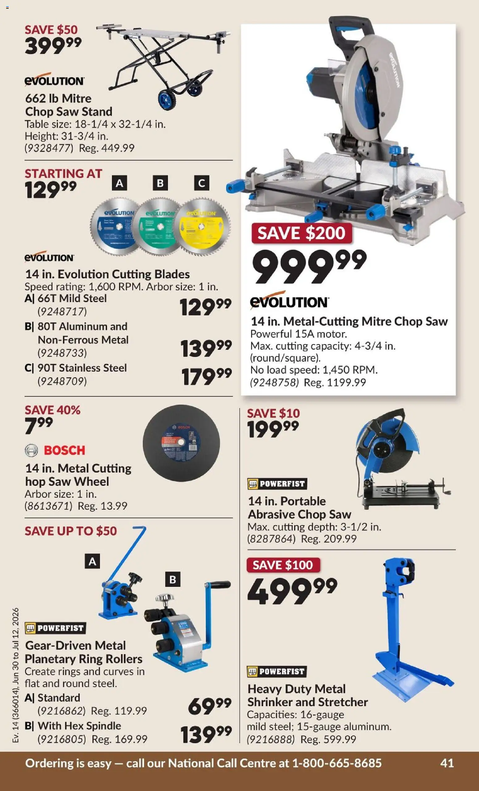 Princess Auto flyer valid from Jun 30, 2026 | Page: 46 | Products: Table