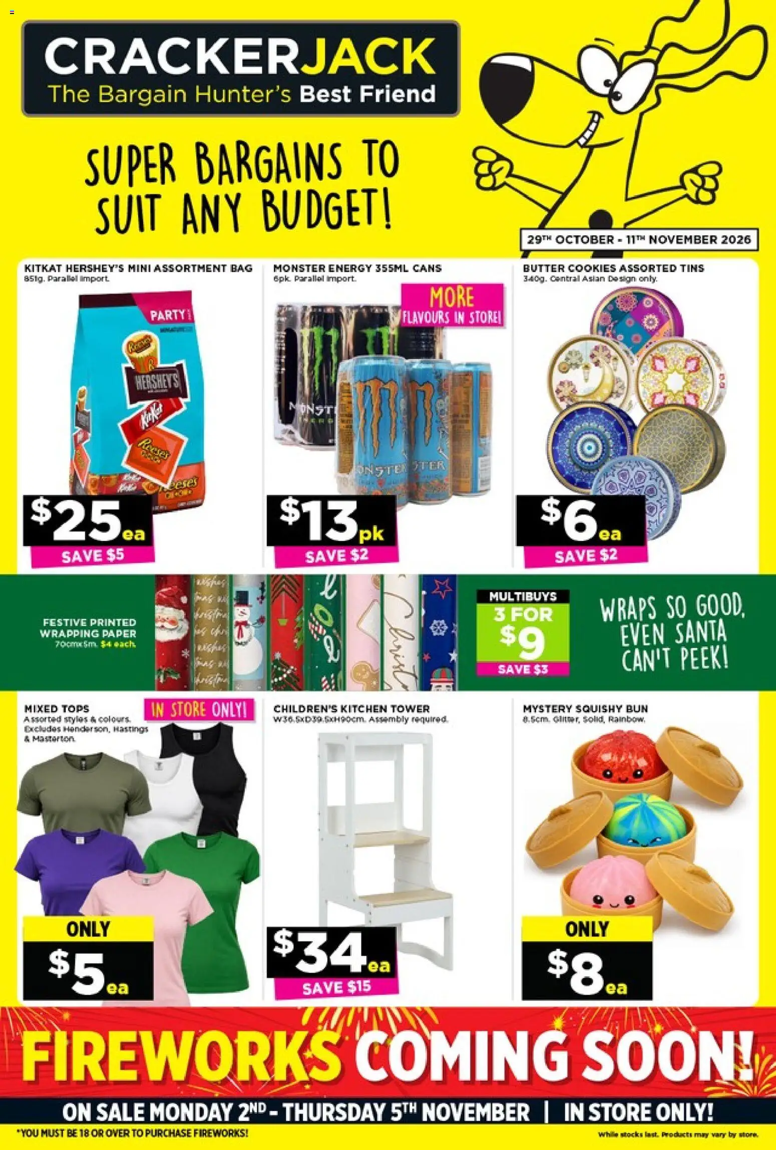Crackerjack catalogue from 29 Oct 2026 | Page: 1