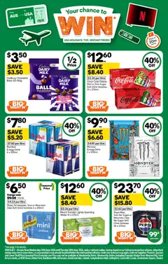 Preview of Woolworths catalogue - valid from 24/06/2026 | Page: 5 | Products: Milk, Juice, Pepsi, Lime
