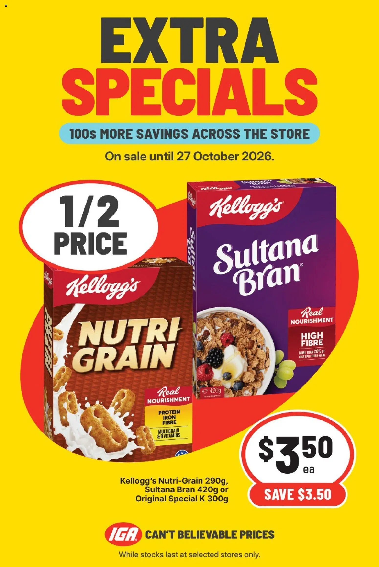 IGA catalogue - valid from 21/10/2026 | Page: 3