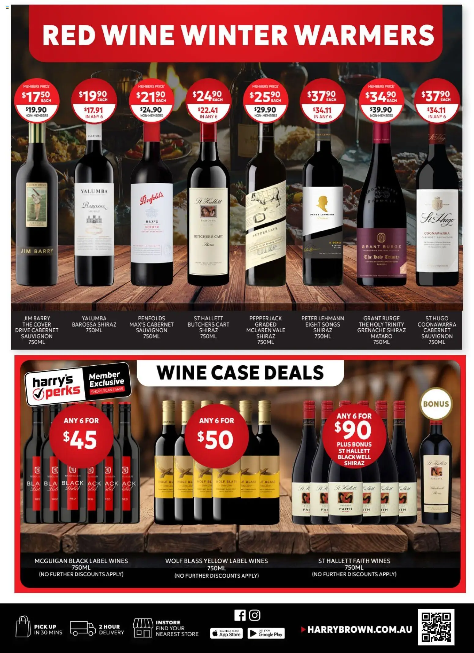 Harry Brown catalogue - valid from 22/07/2026 | Page: 5 | Products: Wine, Cart, Peach, Case