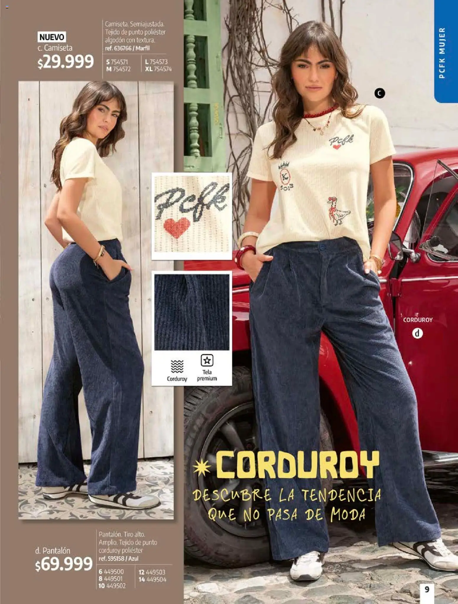 Pacifika revista - valida desde el 18/10/2026 | Página: 9 | Productos: Algodón, Camiseta