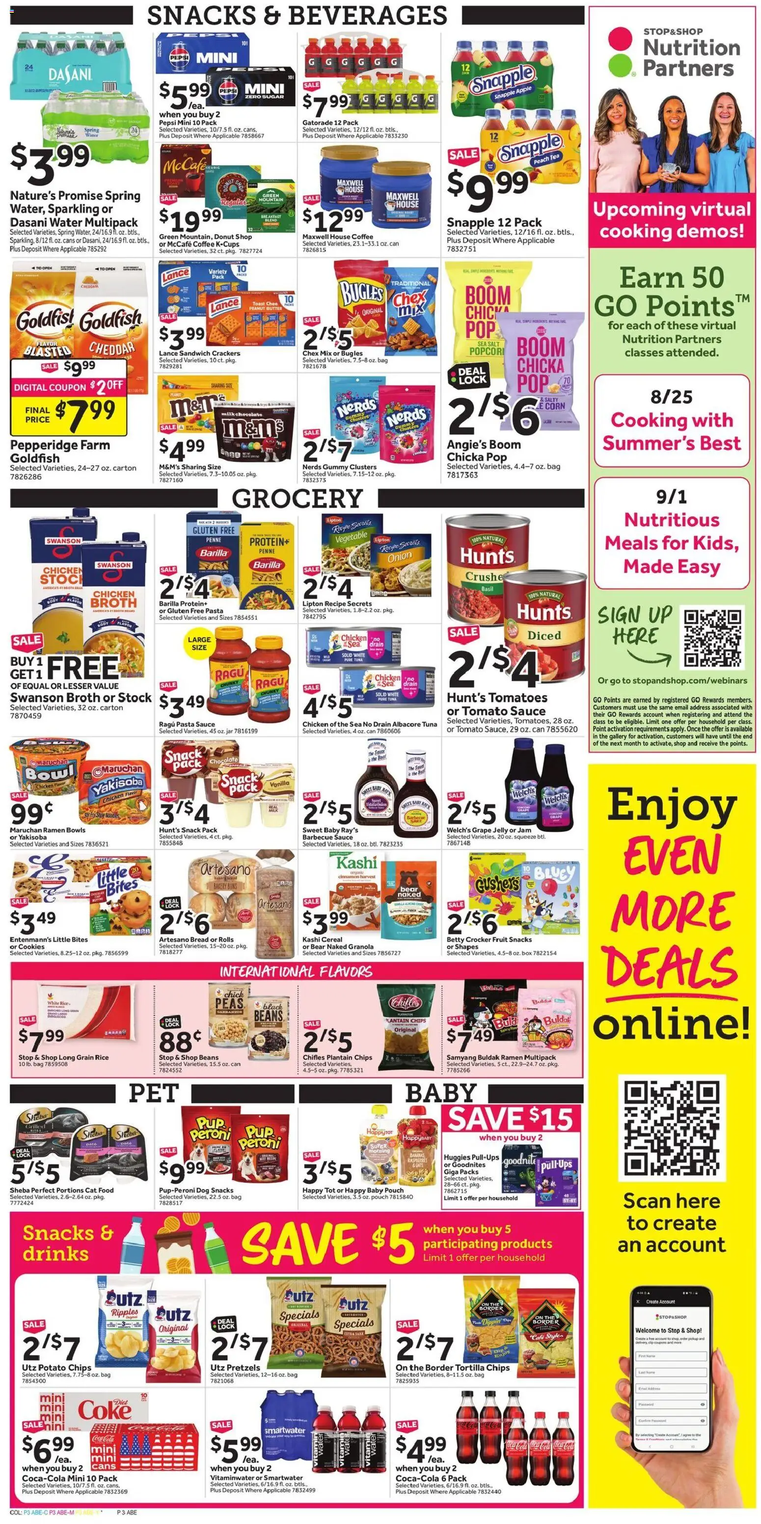 Stop & Shop Weekly Circular - CT - valid from 08/14/2026 | Page: 7 | Products: Box, Chocolate, Peach, Bag