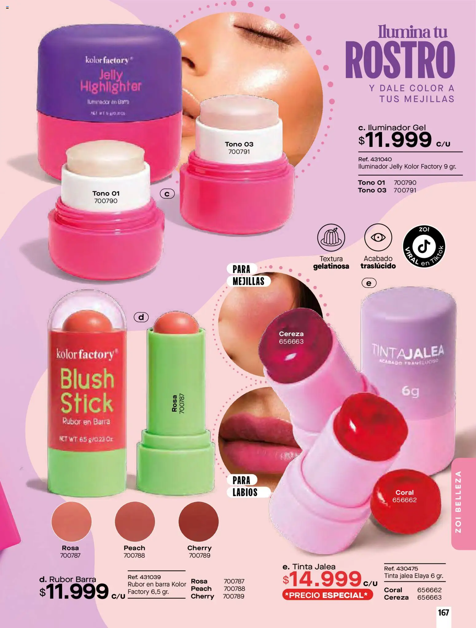 Pacifika revista - valida desde el 01.03.2026 | Página: 169 | Productos: Iluminador, Rubor