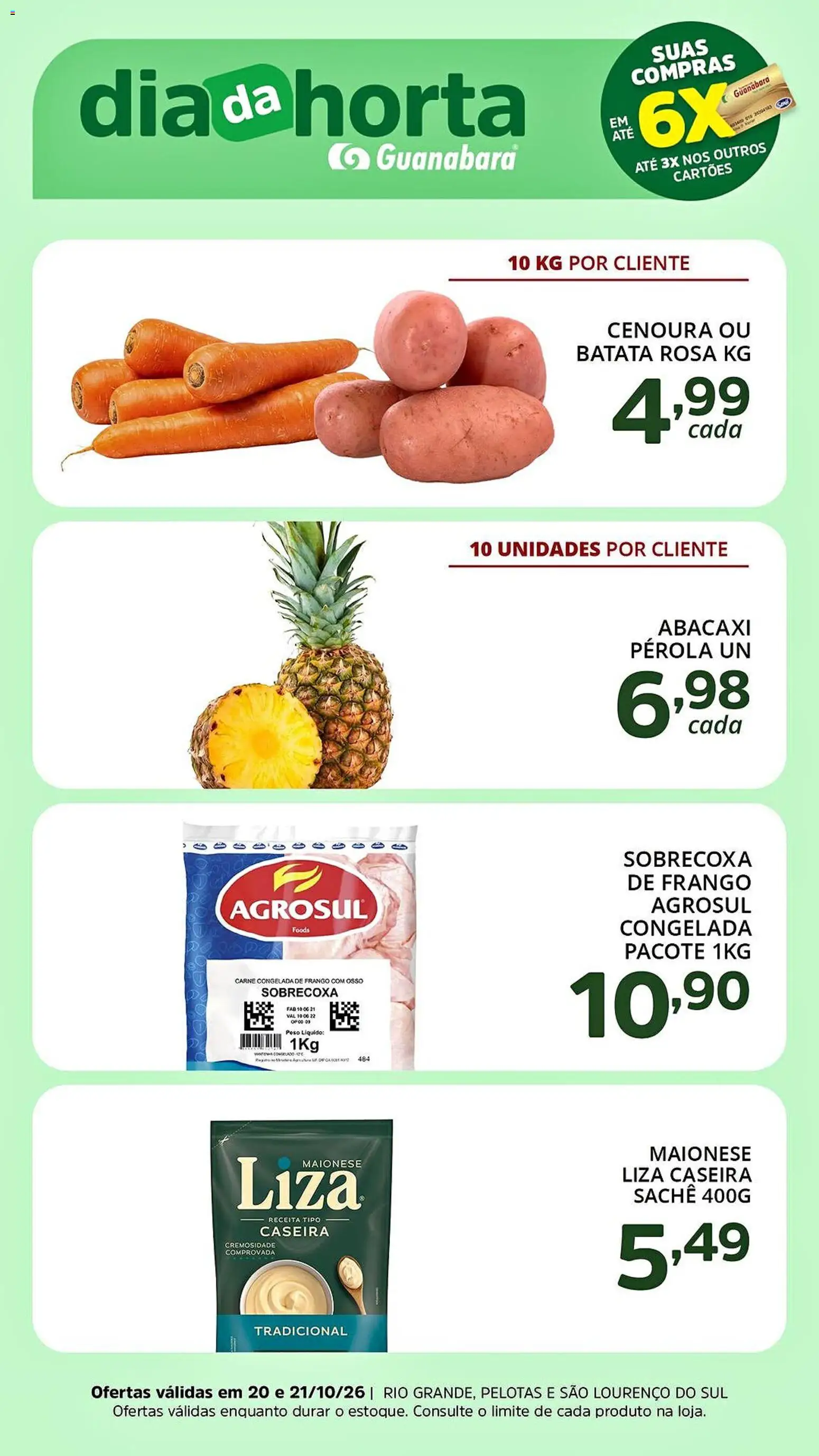 Supermercado Guanabara Folheto - válido de 20/10/2026 | Página: 3