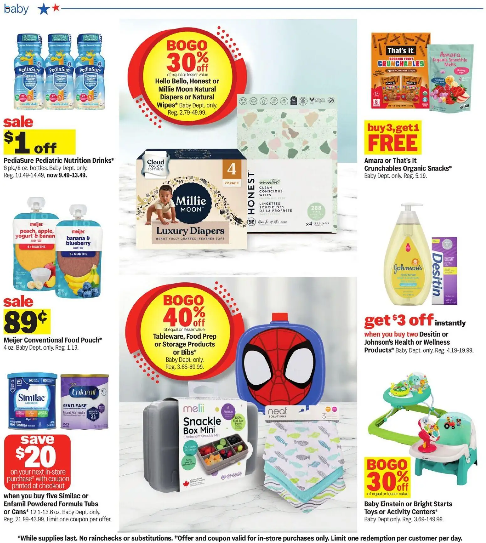 Meijer Weekly Ad - MI - valid from 20.05.2026 | Page: 43 | Products: Box, Yogurt